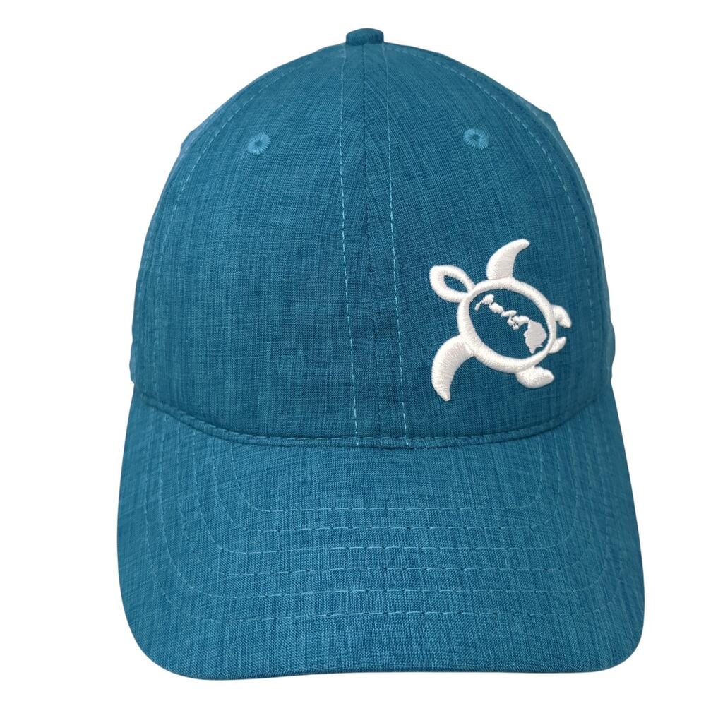Hawaii Slideback Baseball Cap Blue One Size Adjustable Embroidered Crazy Shirts